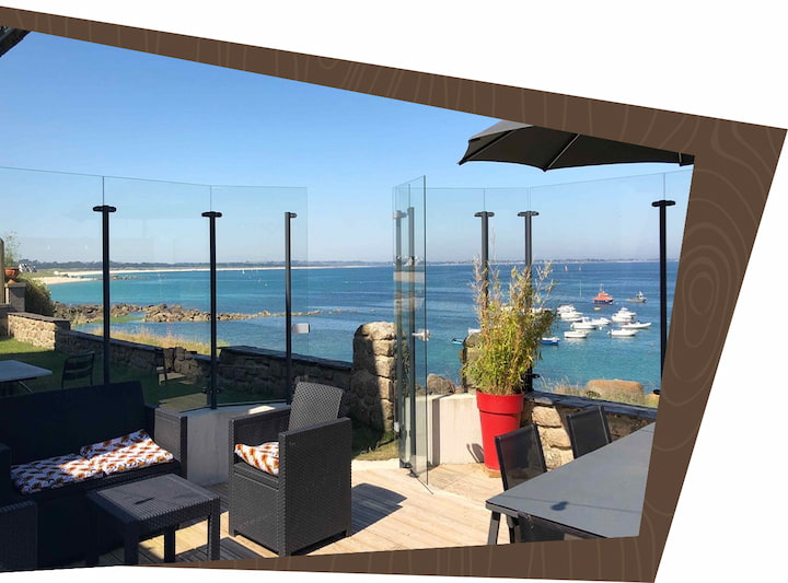 Pare-vent vitré à Saint Gilles Croix De Vie Pare-vent vitré à Saint Gilles Croix De Vie par YR Menuiserie